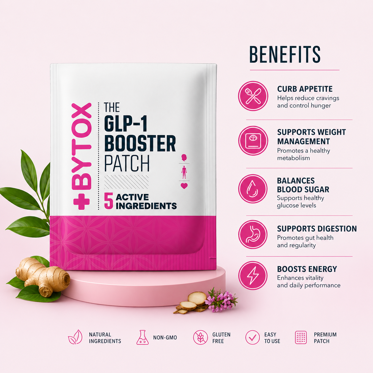 BYTOX GLP-1 Booster Patch